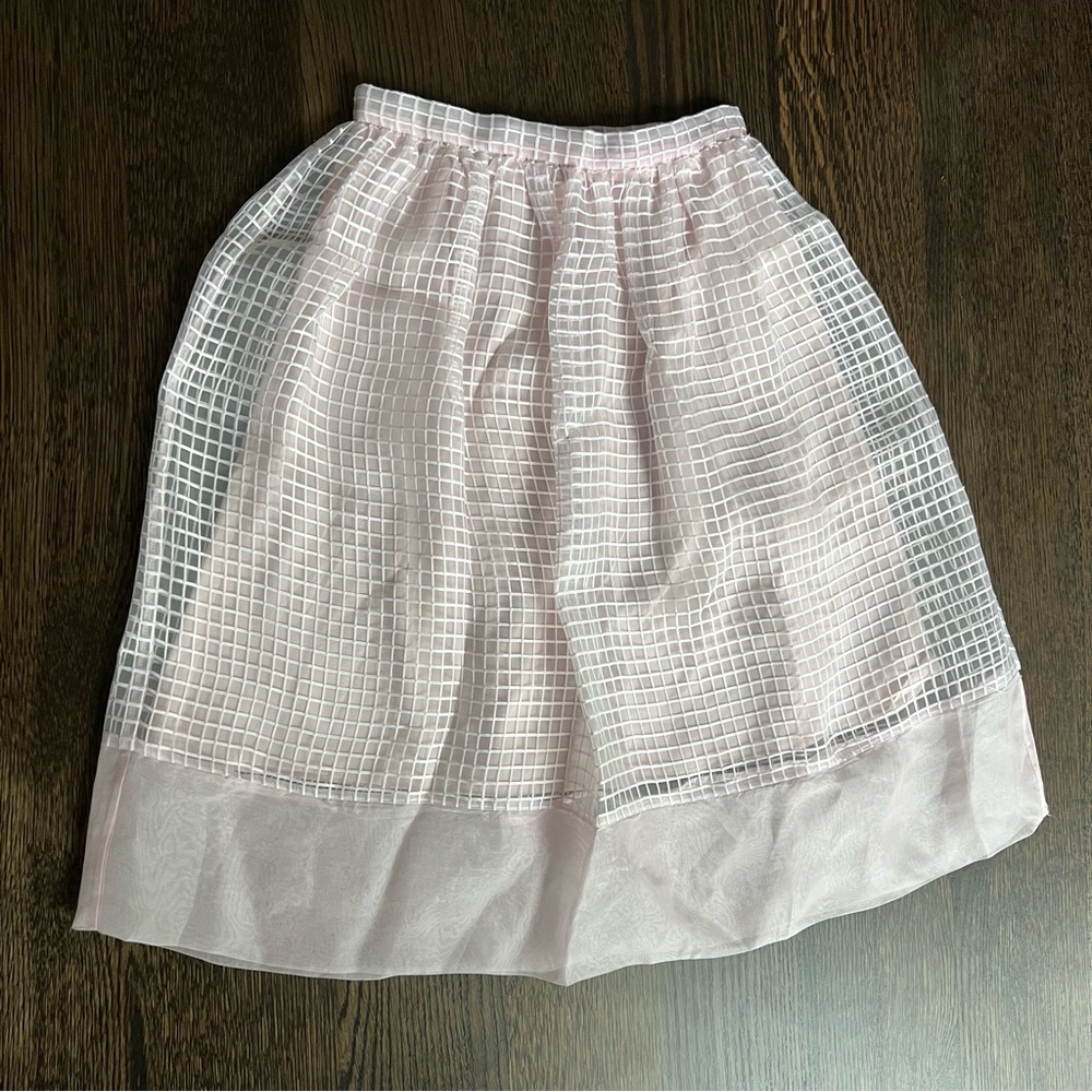 Elizabeth and‎ James Light Pink A-Line Skirt, size 2